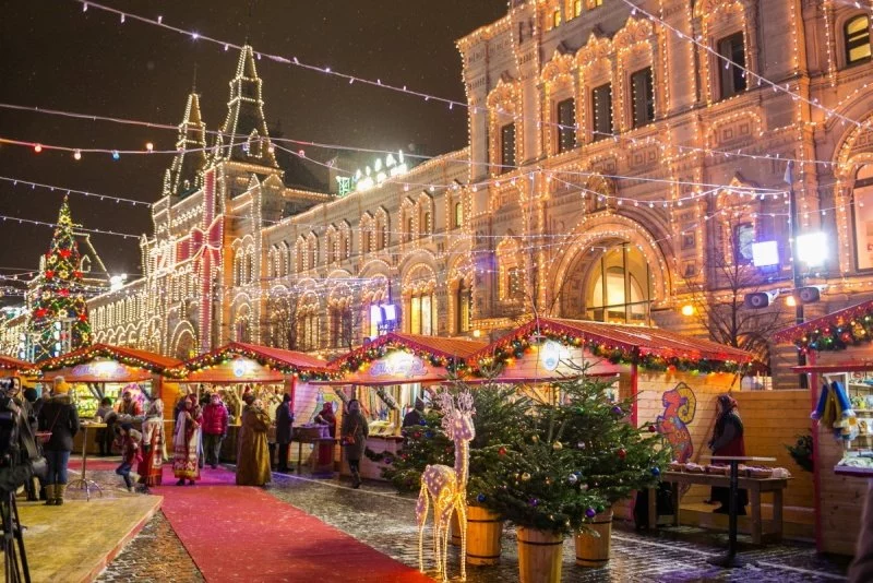 Рождественские ярмарки в России 2017-2018